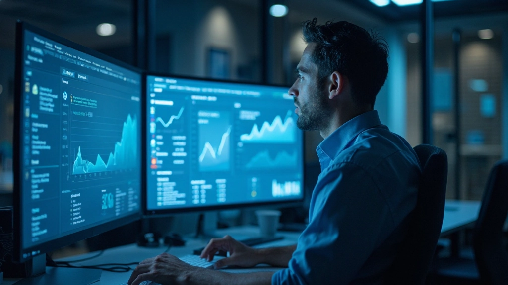 Analytics-Dashboard zeigt Sprachsuche-Rankings und Optimierungspotentiale