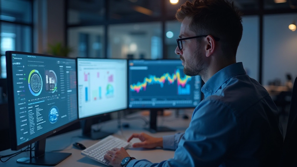 Datenvizualisierung zeigt Optimierungsergebnisse mit steigenden Konversionsraten und Kundenzufriedenheit