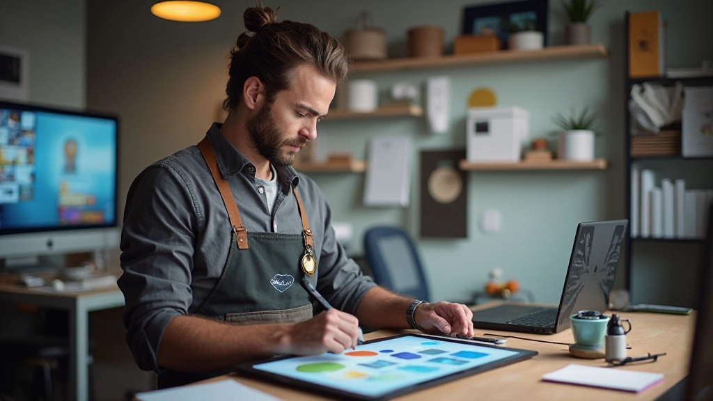 Farbpalette, Logo-Varianten und Typographie-System für Corporate Design