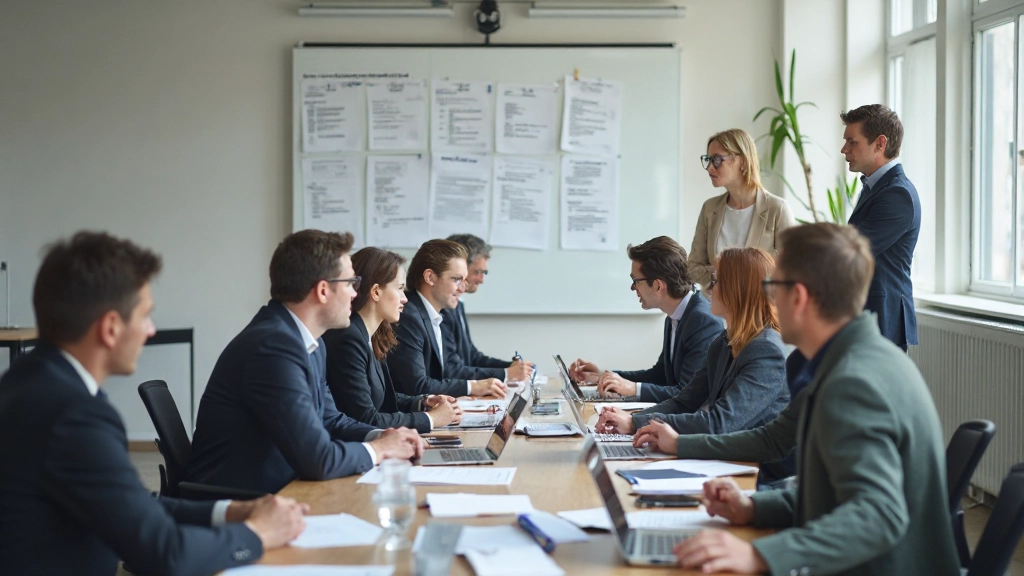 Gründerteam bei der Arbeit