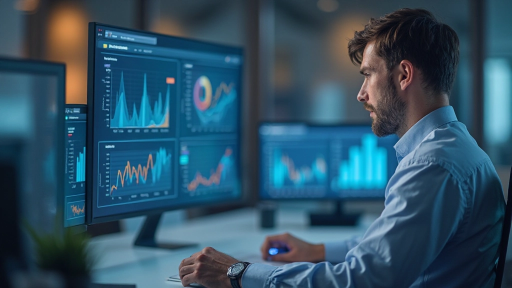 Analytics-Dashboard zeigt verbesserte Rankings und gestiegenen organischen Traffic nach SEO-Optimierung