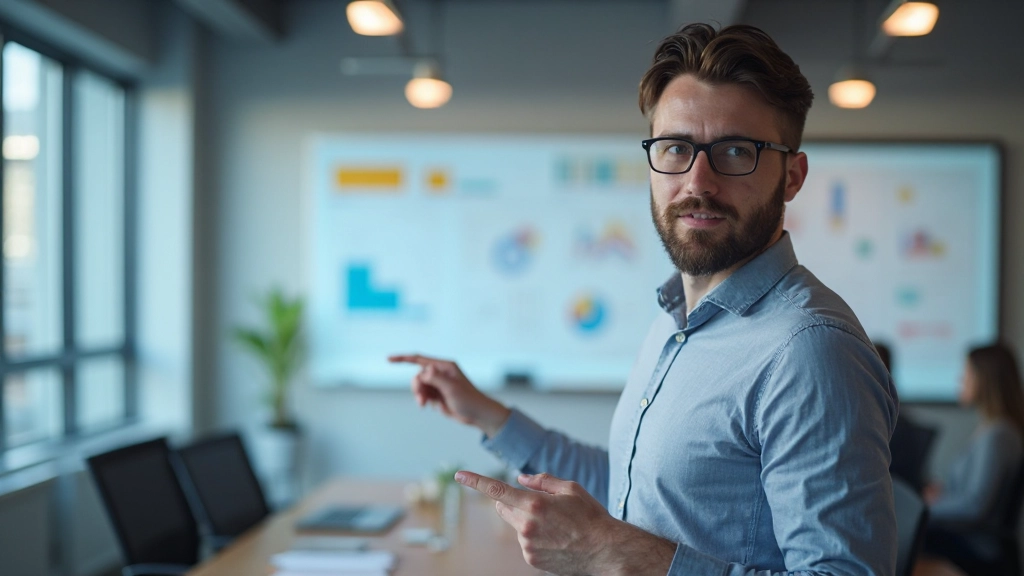 Wettbewerbsanalyse-Framework mit verschiedenen Unternehmenslogos und Vergleichsmetriken