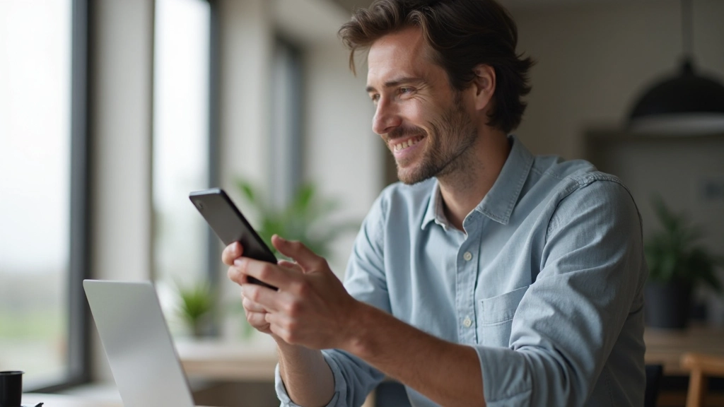 Smartphone mit E-Commerce-App und Einkaufswarenkorb auf Bildschirm