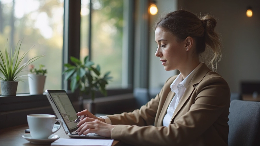 Benutzer interagiert mit benutzerfreundlicher Mobile-Commerce-Anwendung