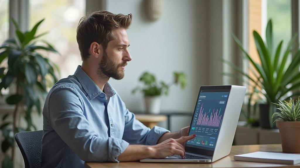 Konzeptbild für E-Commerce-Grundlagen mit Laptop und Einkaufskorb-Symbol