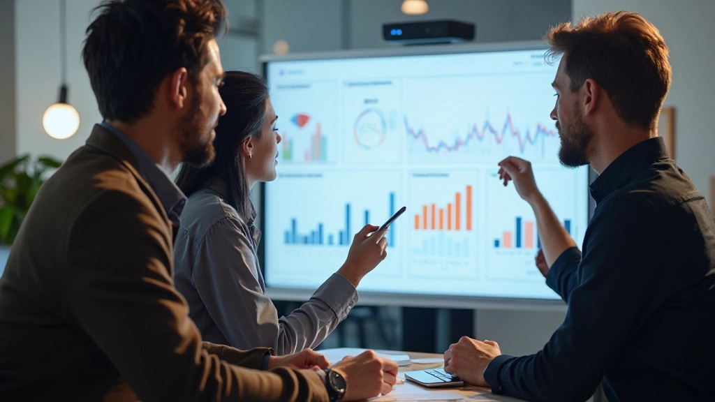 KPI-Dashboard und Geschäftsmetriken Visualisierung für Wachstumsanalyse