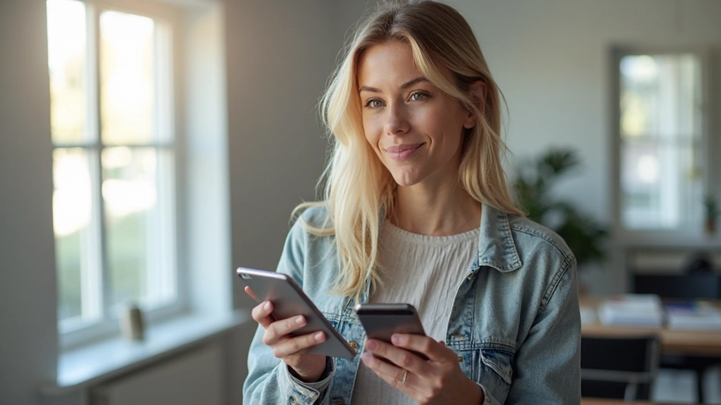 Verschiedene Smartphones mit unterschiedlichen Marketing-Anwendungen auf dem Bildschirm